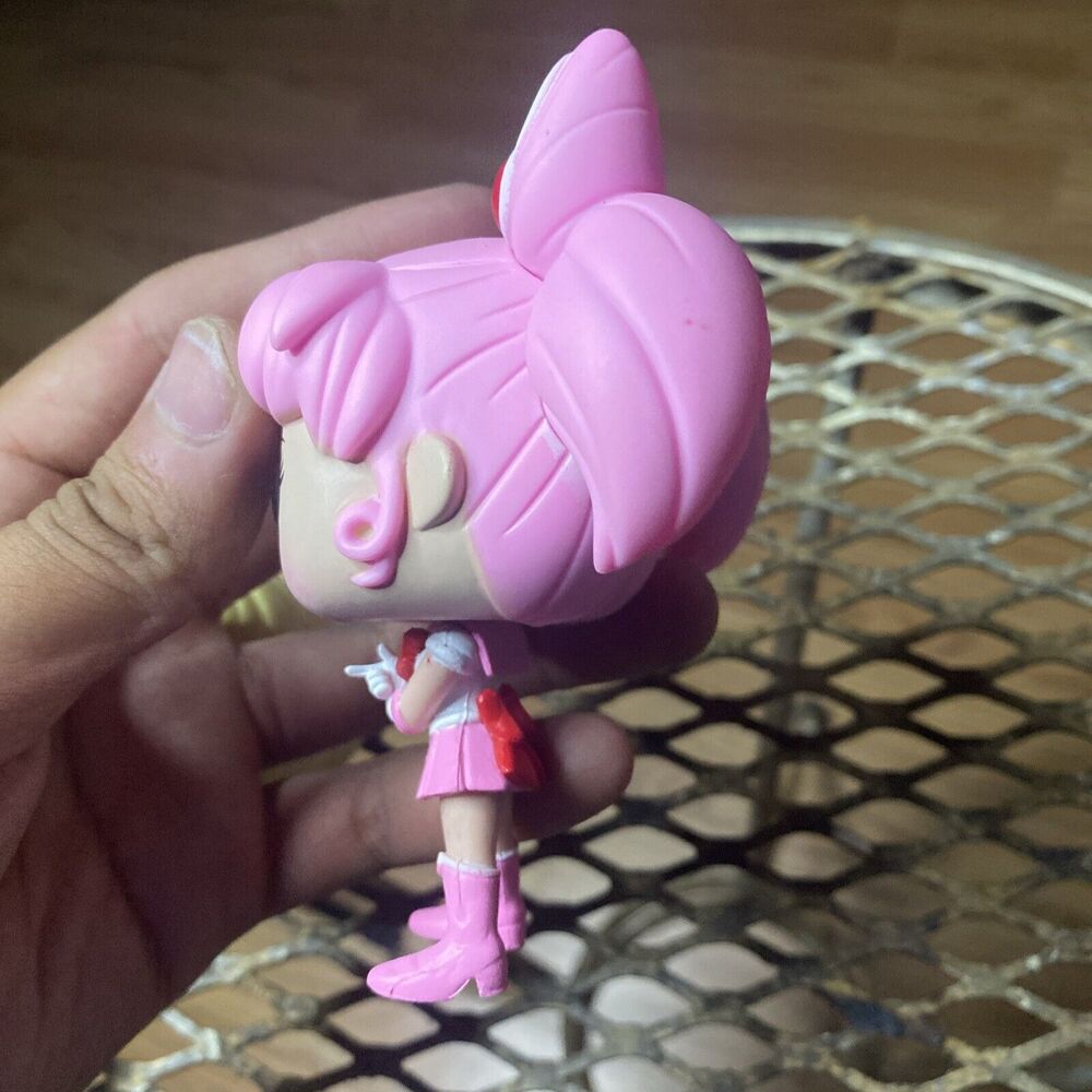 Funko Pop Vinyl Sailor Moon #298 Sailor Chibi Moon  + #297 Sailor Uranus OOB - Picture 8 of 8